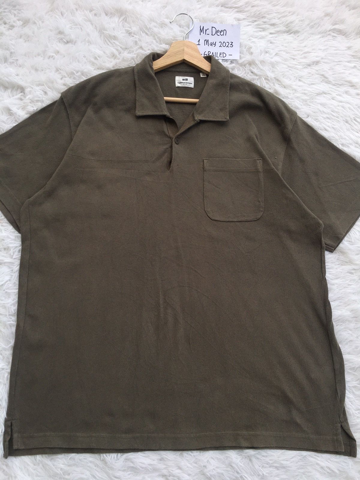 Engineered Garments Rare Engineered Garments x Uniqlo Polo Shirt Size US XL / EU 56 / 4 - 4 Thumbnail
