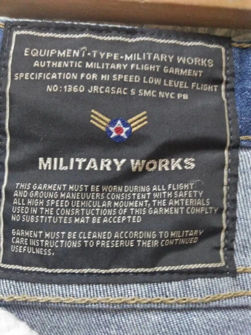 Japanese Brand Japanese Brand Equipment Military Works Flight Garment Size US 30 / EU 46 - 20 Thumbnail