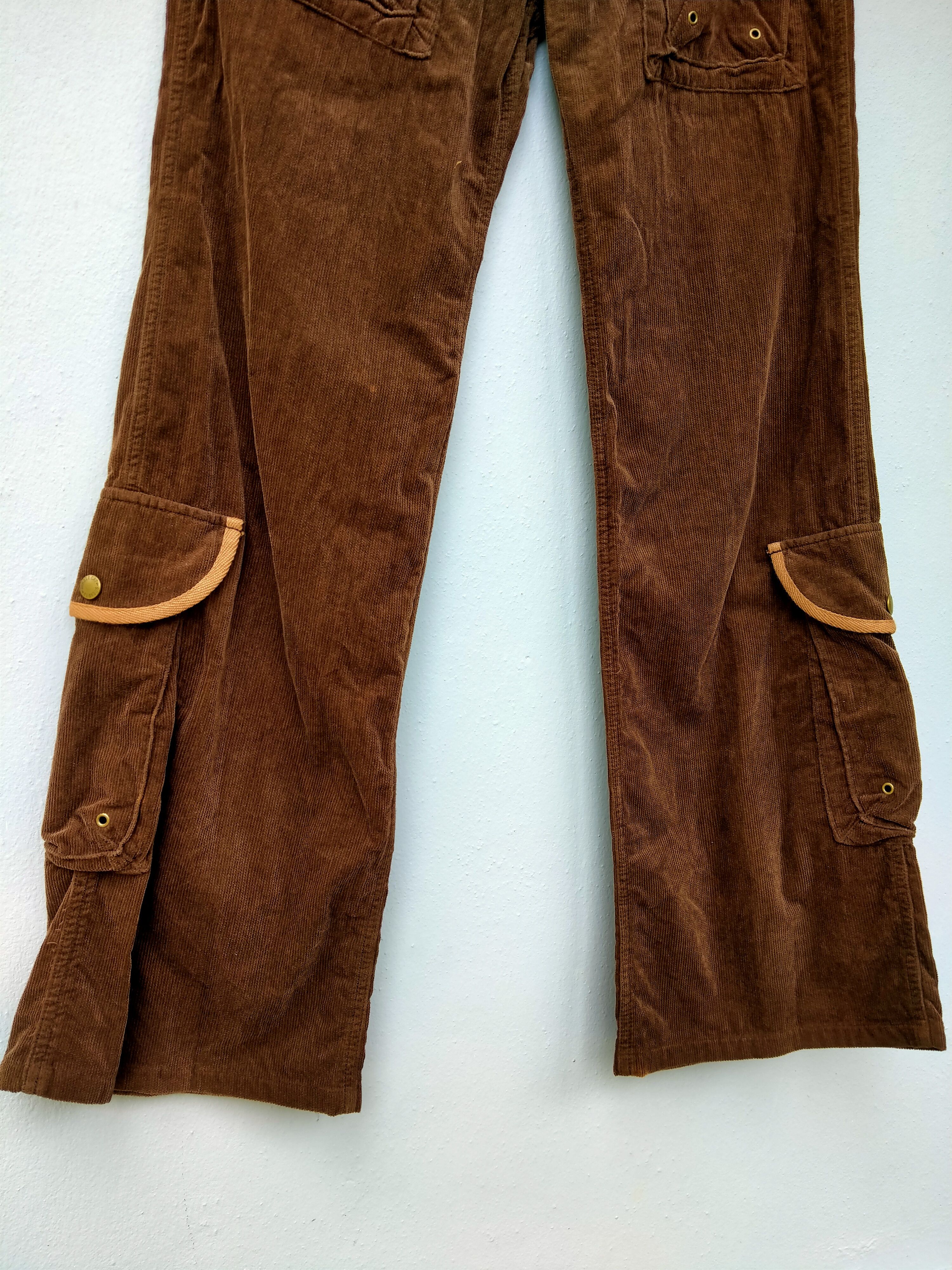Japanese Brand Japanese Brand Jungle Cat Curdoroy Cargo Trouser Pant Size US 31 - 8 Thumbnail