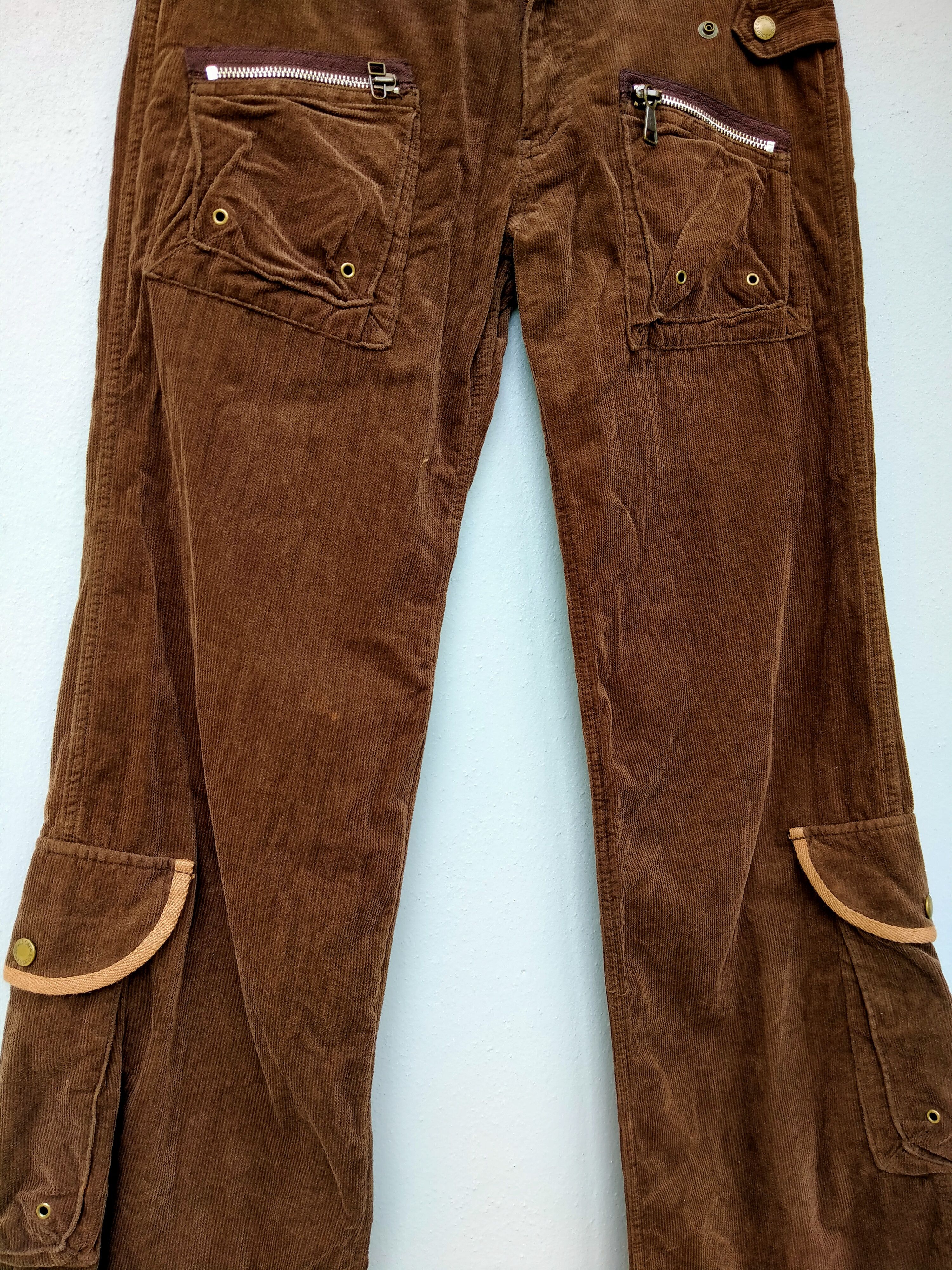 Japanese Brand Japanese Brand Jungle Cat Curdoroy Cargo Trouser Pant Size US 31 - 7 Thumbnail