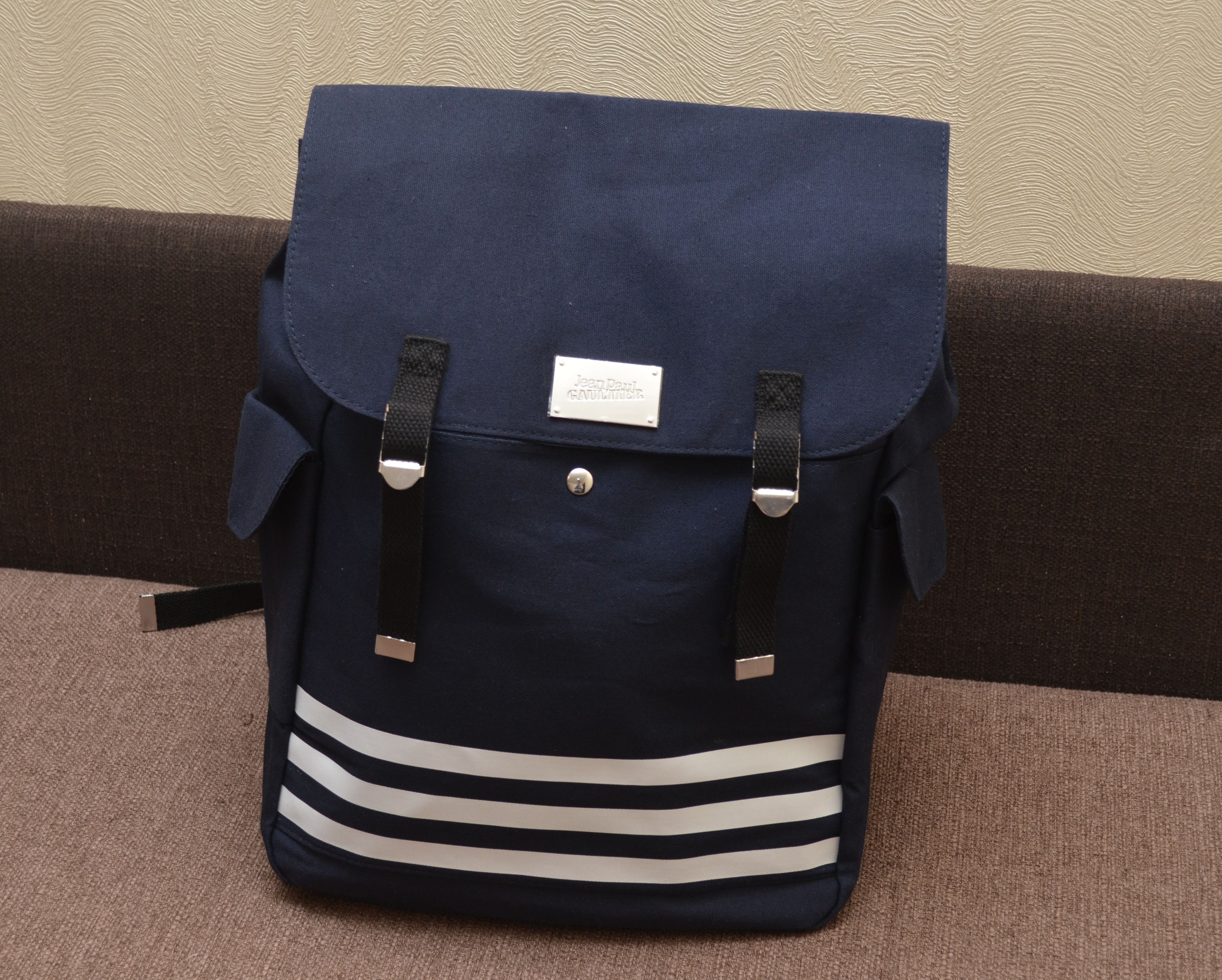Jean Paul Gaultier × Vintage Jean Paul Gaultier JPG Vintage Backpack Bag RARE Size ONE SIZE - 2 Thumbnail