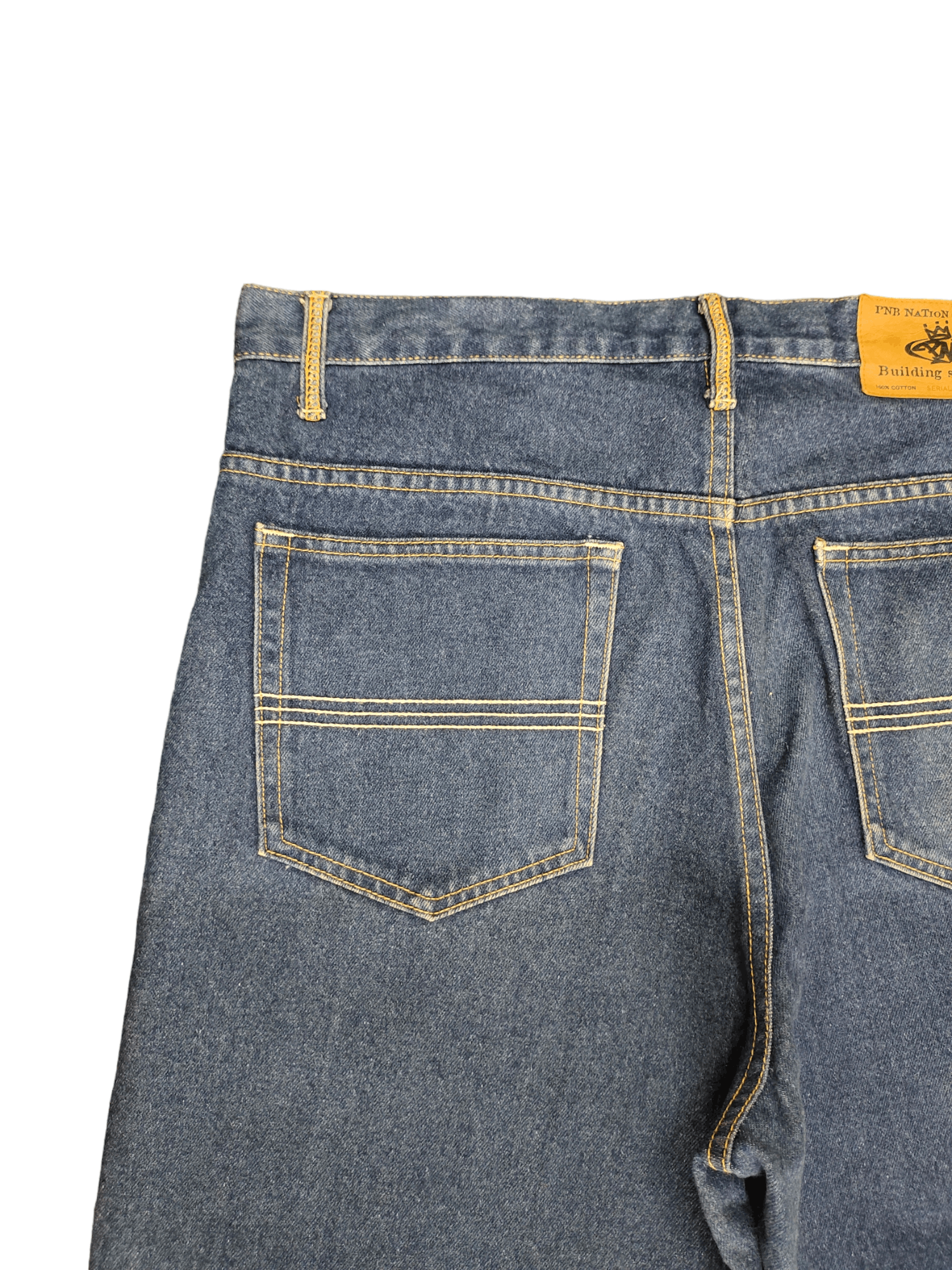 JNCO Baggy Jeans Pnb Nation Clothing Wide Leg Jeans Y2k Hip Hop Size US 38 / EU 54 - 4 Thumbnail