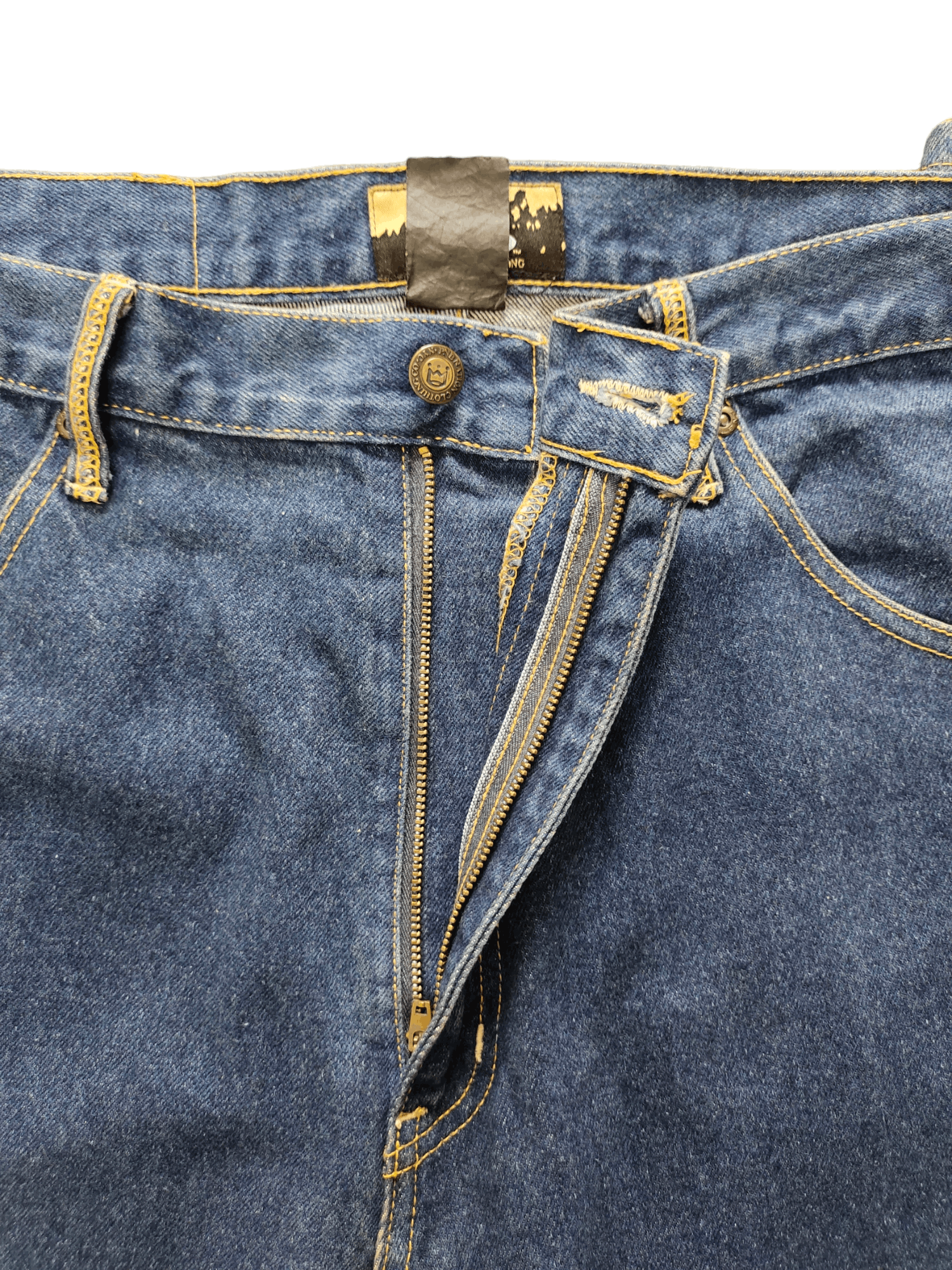 JNCO Baggy Jeans Pnb Nation Clothing Wide Leg Jeans Y2k Hip Hop Size US 38 / EU 54 - 13 Thumbnail