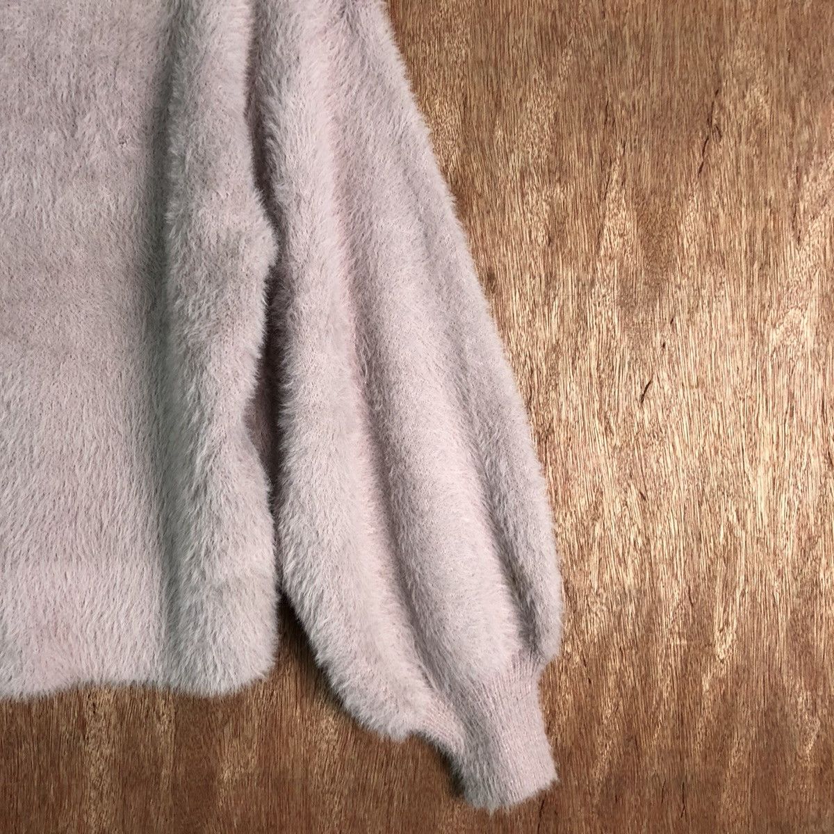 Homespun Knitwear × Japanese Brand Caeye Soft Purple Mohair Shag Shaggy Knitwear Size US M / EU 48-50 / 2 - 5 Thumbnail