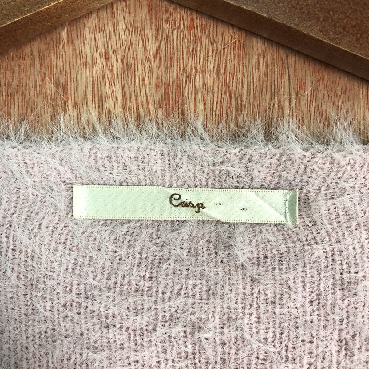Homespun Knitwear × Japanese Brand Caeye Soft Purple Mohair Shag Shaggy Knitwear Size US M / EU 48-50 / 2 - 8 Thumbnail