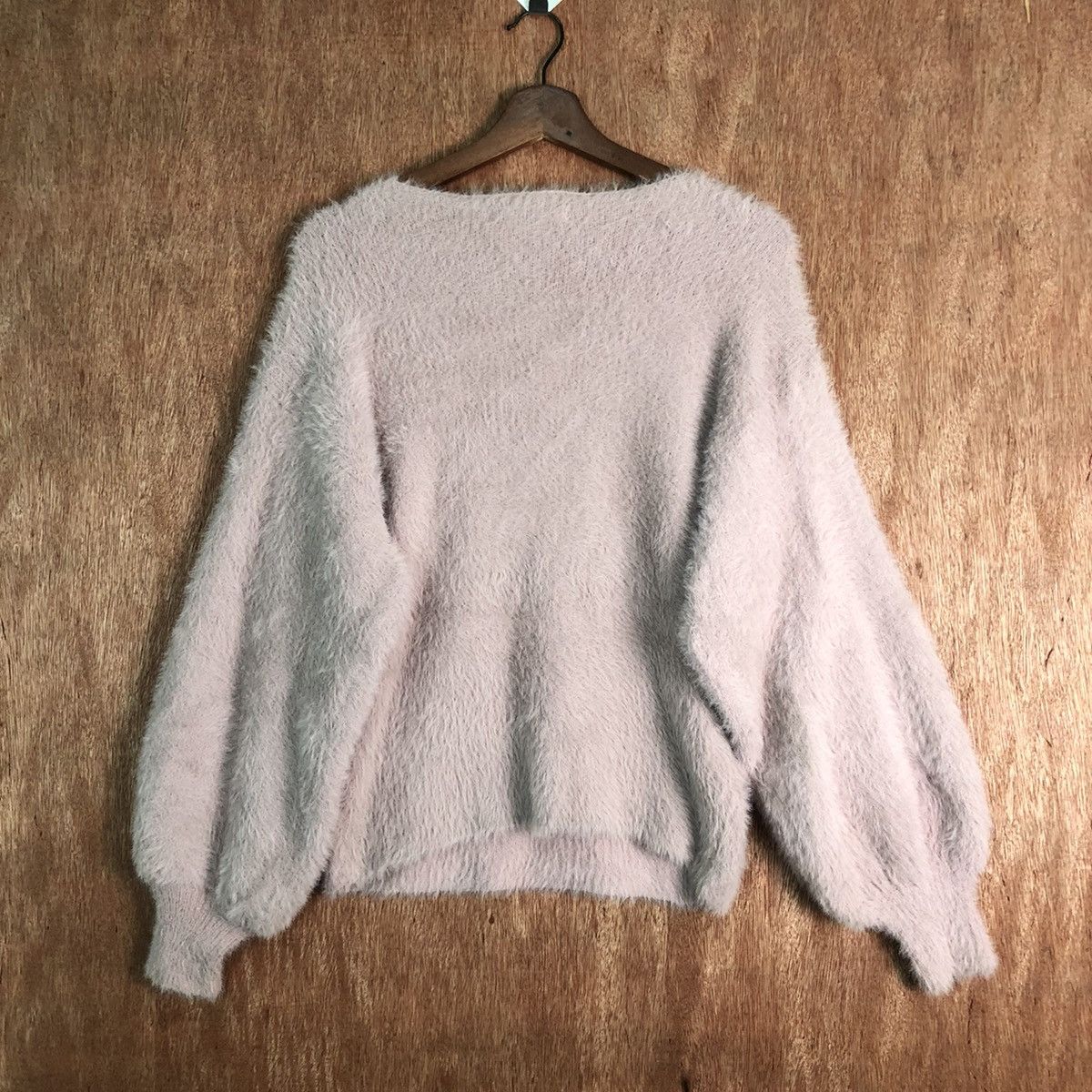 Homespun Knitwear × Japanese Brand Caeye Soft Purple Mohair Shag Shaggy Knitwear Size US M / EU 48-50 / 2 - 9 Thumbnail