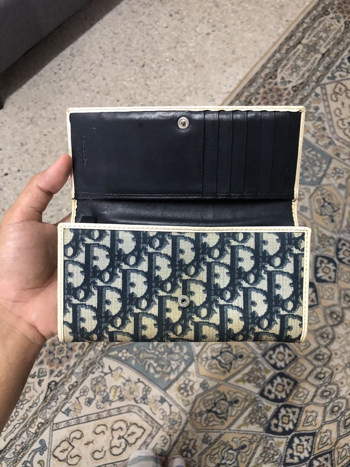 Christian Dior Monsieur Vintage Christian Dior No.1 Monogram Wallet Size ONE SIZE - 10 Thumbnail