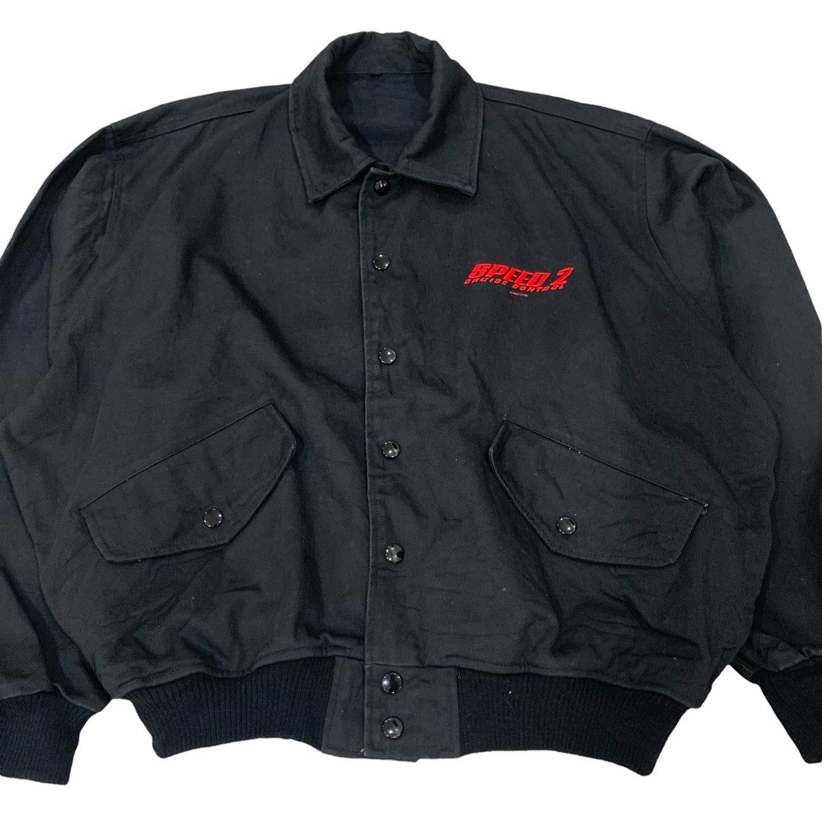Vintage 🔥Vintage Speed 2 Cruise Control Movie Bomber Jacket Size US L / EU 52-54 / 3 - 5 Thumbnail