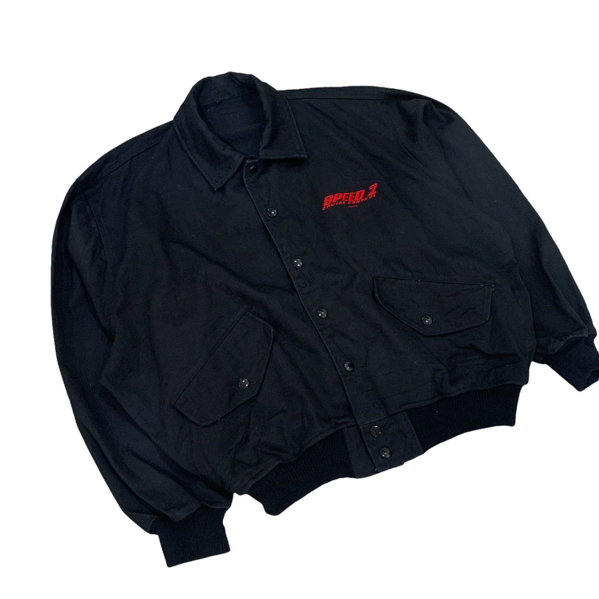 Vintage 🔥Vintage Speed 2 Cruise Control Movie Bomber Jacket Size US L / EU 52-54 / 3 - 4 Thumbnail