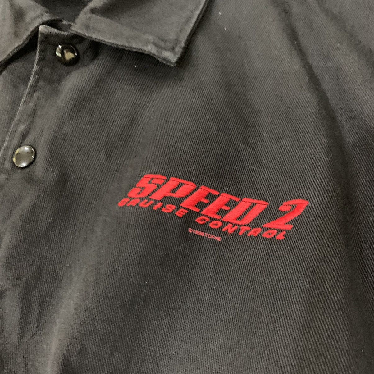Vintage 🔥Vintage Speed 2 Cruise Control Movie Bomber Jacket Size US L / EU 52-54 / 3 - 9 Thumbnail
