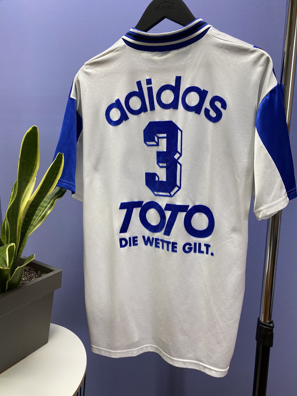 Adidas Vintage 90s Adidas Toto Lotto Soccer Jersey Football Shirt Size US XL / EU 56 / 4 - 13 Thumbnail