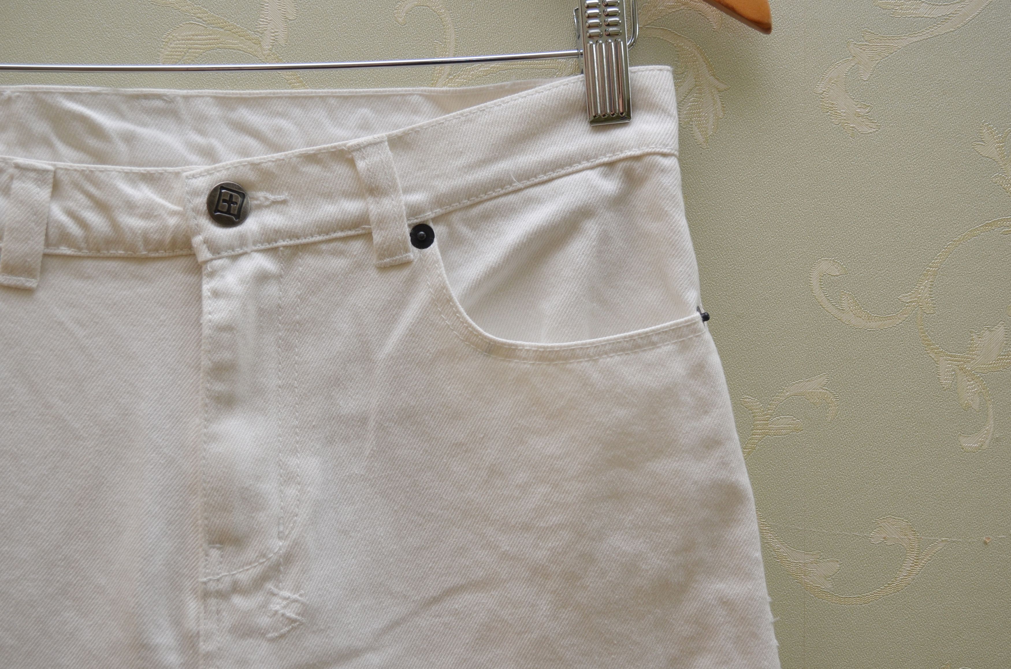Other KSUBI Slim Straight White Denim Jeans Pants NWT Size 28" / US 6 / IT 42 - 3 Thumbnail