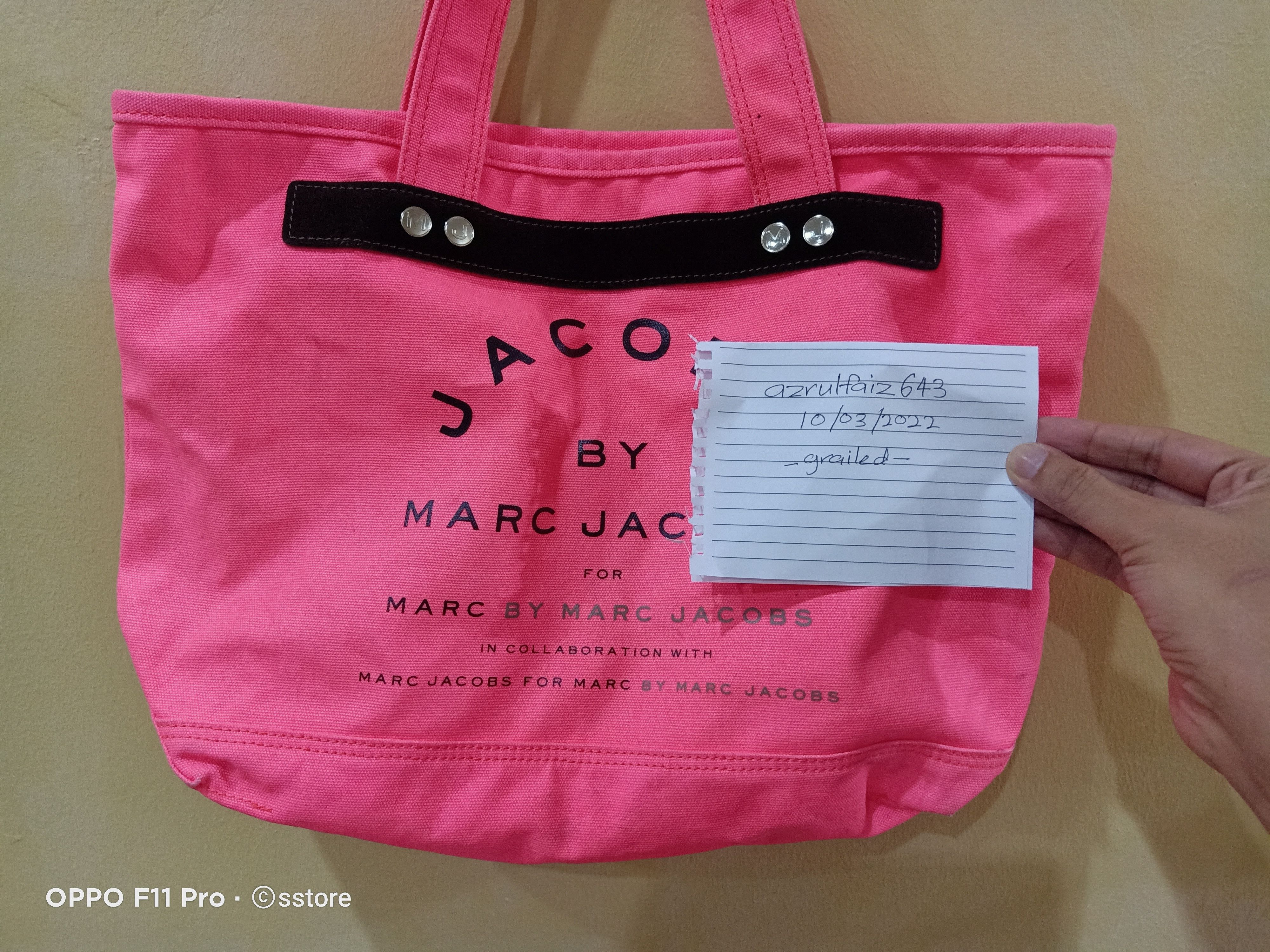 Jacobs By Marc Jacobs × Marc by Marc Jacobs Marc Jacobs Tote Bag Size ONE SIZE - 8 Thumbnail