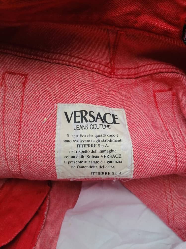 Versace Versace Jeans Couture Red Pants Size US 31 - 7 Thumbnail