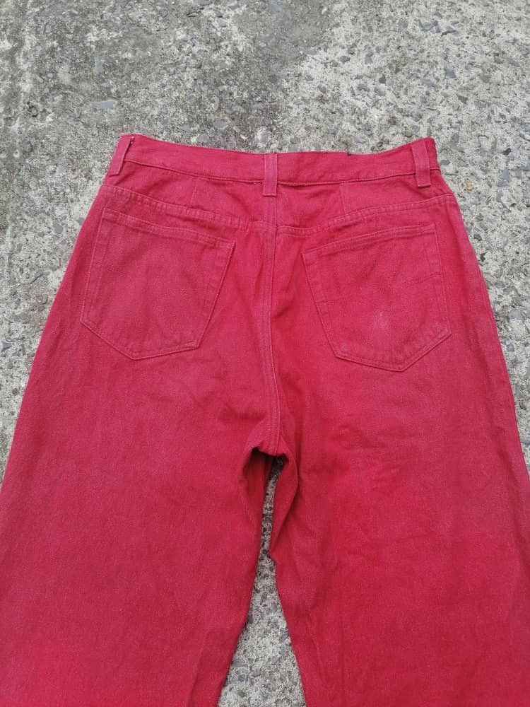 Versace Versace Jeans Couture Red Pants Size US 31 - 4 Thumbnail
