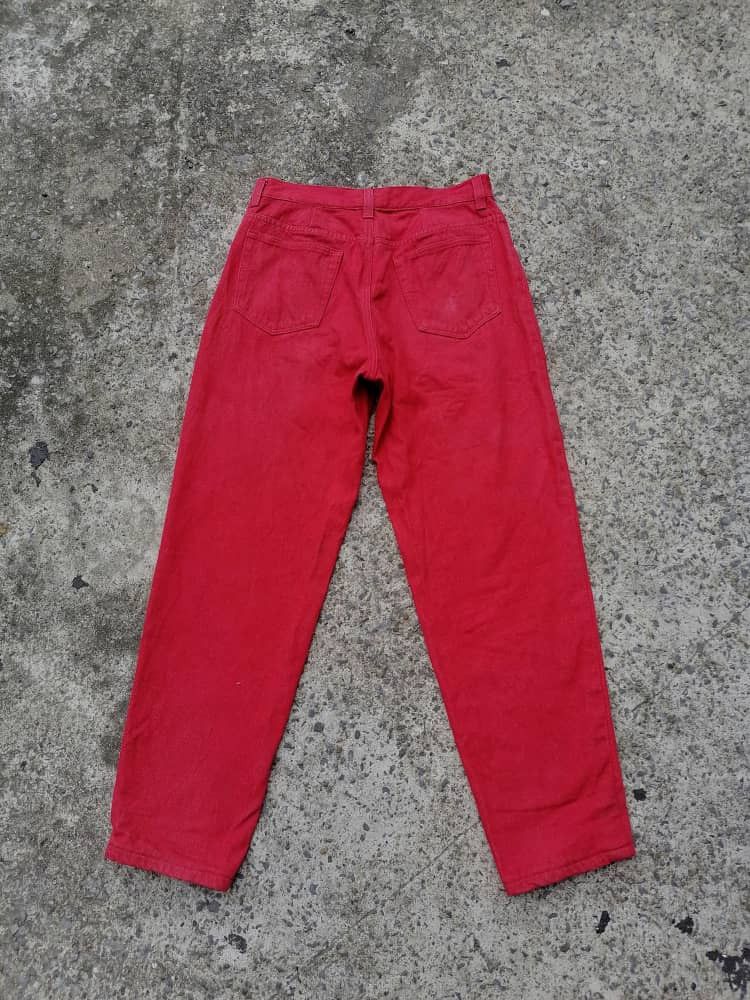 Versace Versace Jeans Couture Red Pants Size US 31 - 5 Thumbnail