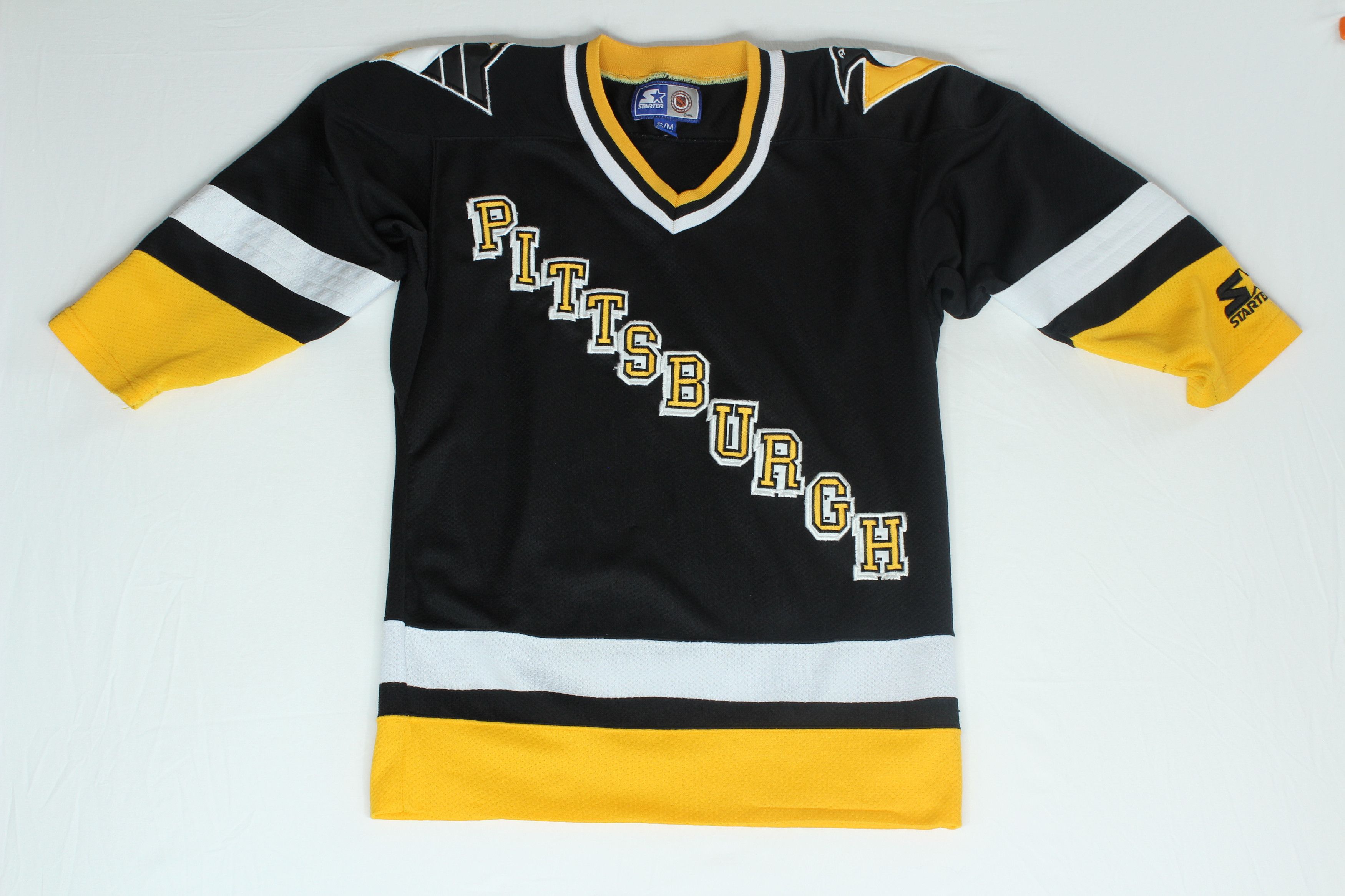 Vintage Starter Pittsburgh Penguins Stitched Jersey S/M