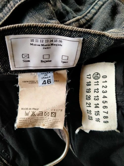 Maison Margiela Maison Martin Margiela MM10 Black Brown Jeans Size US 33 - 21 Thumbnail