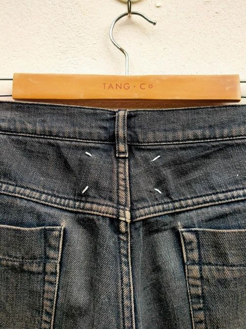 Maison Margiela Maison Martin Margiela MM10 Black Brown Jeans Size US 33 - 12 Thumbnail