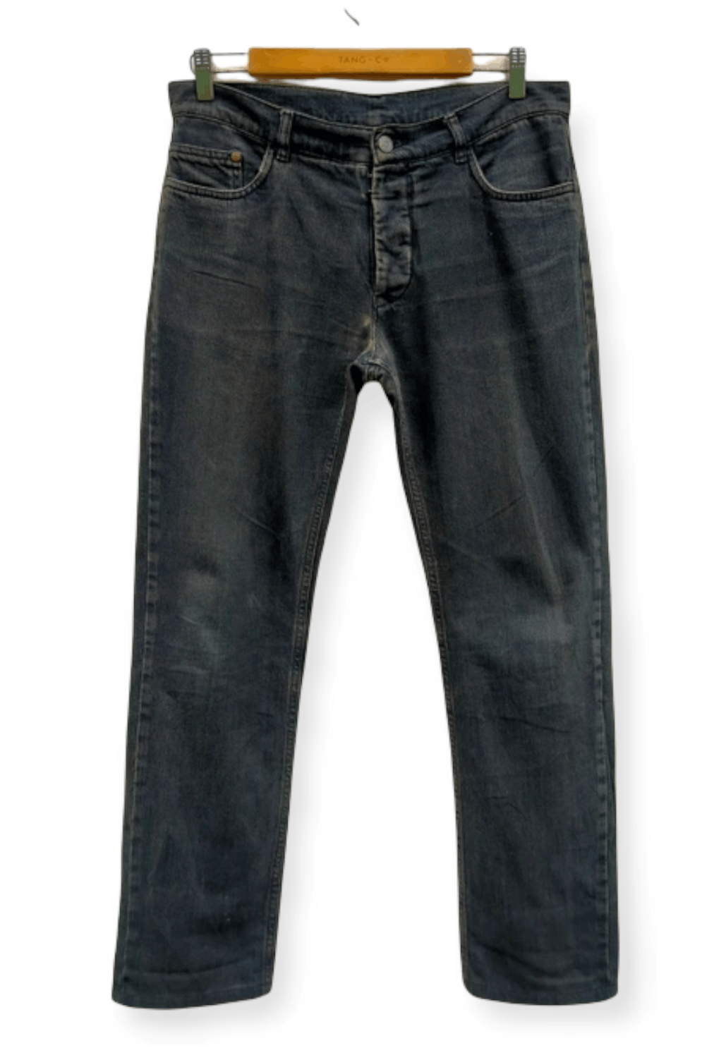 Maison Margiela Maison Martin Margiela MM10 Black Brown Jeans Size US 33 - 2 Thumbnail