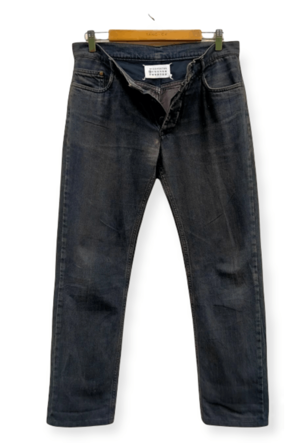 image of Maison Margiela x Vintage Maison Martin Margiela Mm10 Black Brown Jeans, Men's (Size 33)