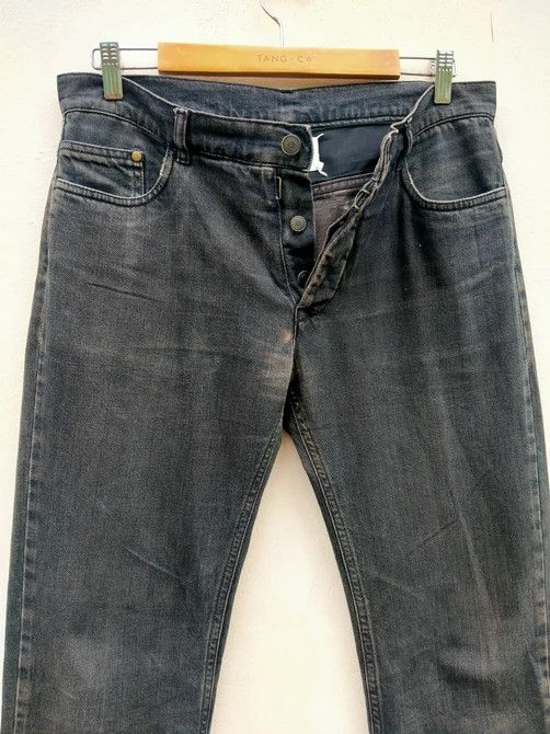Maison Margiela Maison Martin Margiela MM10 Black Brown Jeans Size US 33 - 5 Thumbnail
