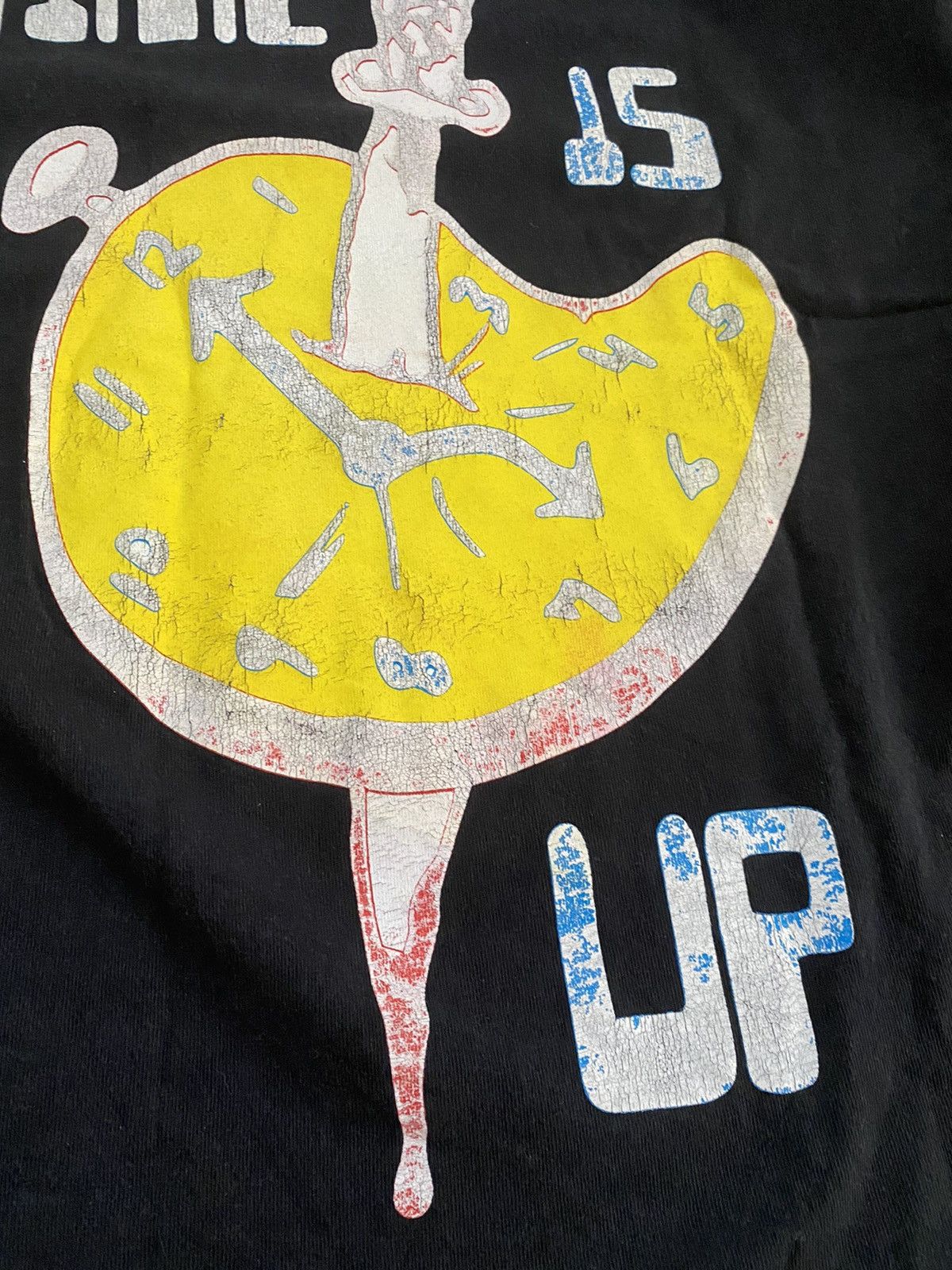 Obey × Vintage Vintage Obey T Shirt Time Is Up Streetwear Size S Size US S / EU 44-46 / 1 - 6 Thumbnail