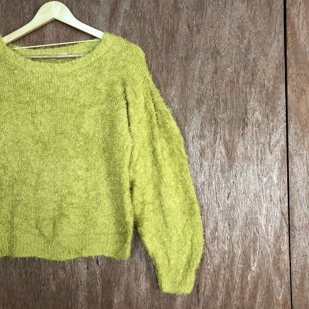 Japanese Brand Gu Japan MUstard Mohair Knitwear #0417 Size US M / EU 48-50 / 2 - 5 Thumbnail