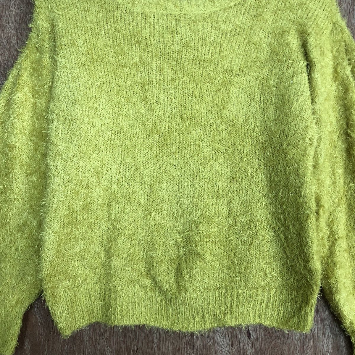 Japanese Brand Gu Japan MUstard Mohair Knitwear #0417 Size US M / EU 48-50 / 2 - 8 Thumbnail