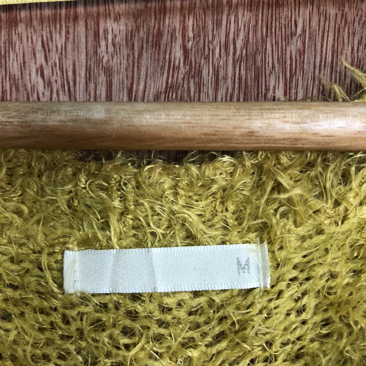 Japanese Brand Gu Japan MUstard Mohair Knitwear #0417 Size US M / EU 48-50 / 2 - 10 Thumbnail