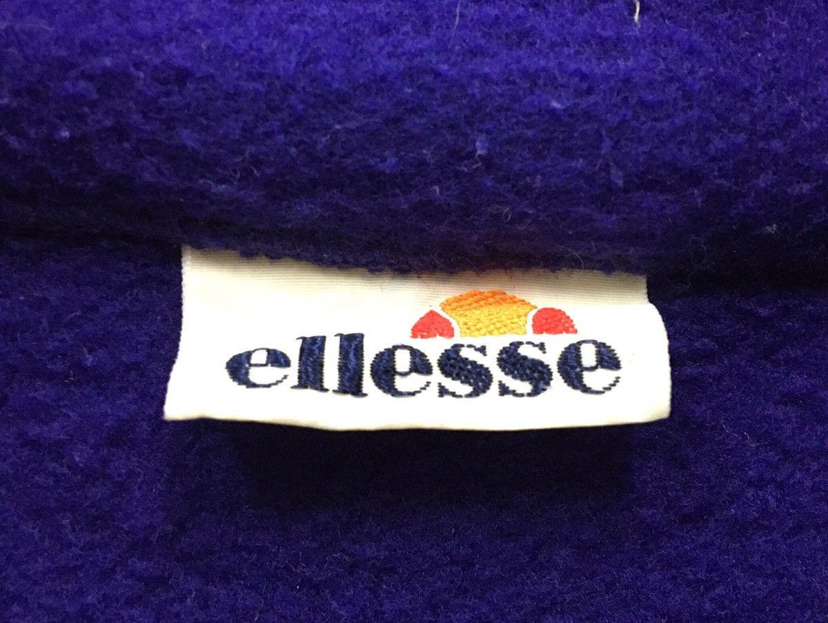 Ellesse × Sports Specialties Ellesse Fleece Half Zip BigLogo Sweatshirt Size L / US 10 / IT 46 - 9 Thumbnail