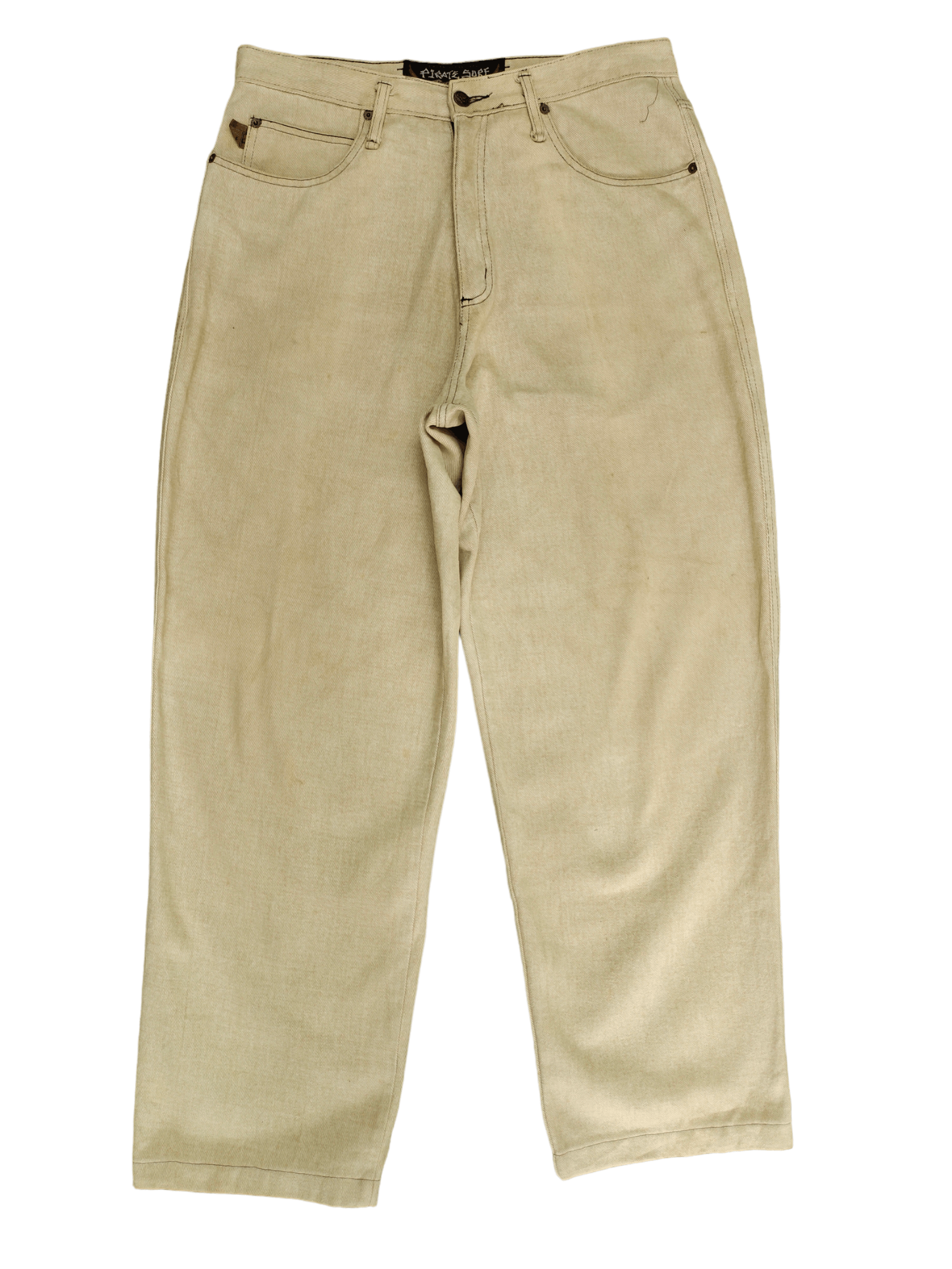 image of Hook Ups x Jnco Vintage 90's Baggy Jeans Pirate Denim Streetwear Hip Hop, Men's (Size 33)