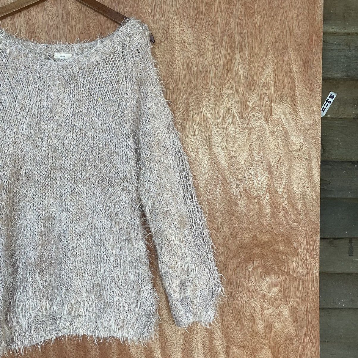Homespun Knitwear × Japanese Brand Uptight Pink Mohair Shag Shaggy Fur Knitwear Size US S / EU 44-46 / 1 - 5 Thumbnail