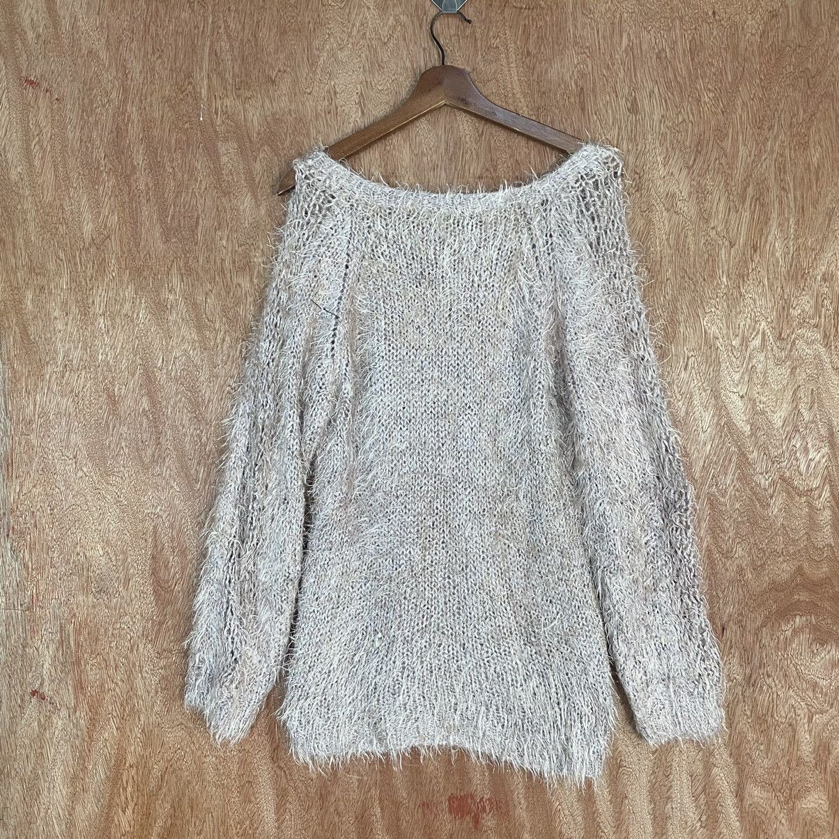 Homespun Knitwear × Japanese Brand Uptight Pink Mohair Shag Shaggy Fur Knitwear Size US S / EU 44-46 / 1 - 10 Thumbnail