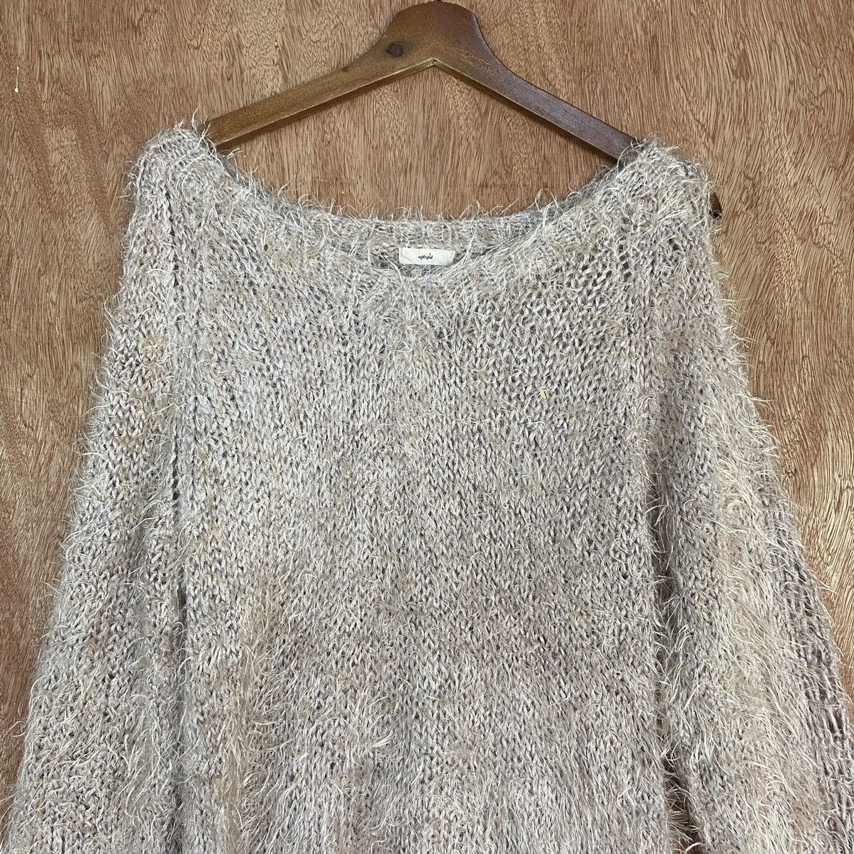 Homespun Knitwear × Japanese Brand Uptight Pink Mohair Shag Shaggy Fur Knitwear Size US S / EU 44-46 / 1 - 8 Thumbnail