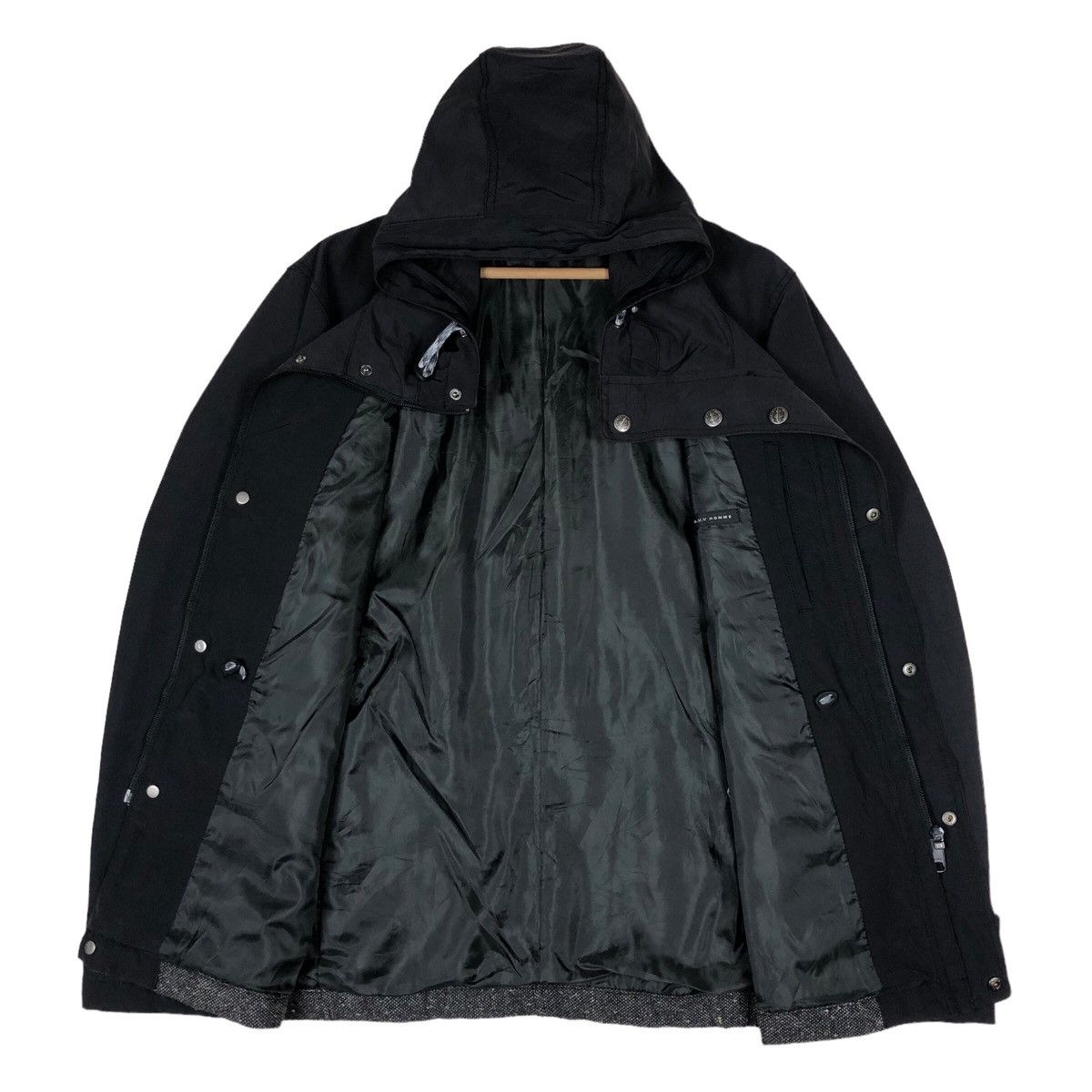 Japanese Brand Japanese Two Colour Block Utility Hoodie Jacket Size US M / EU 48-50 / 2 - 6 Thumbnail