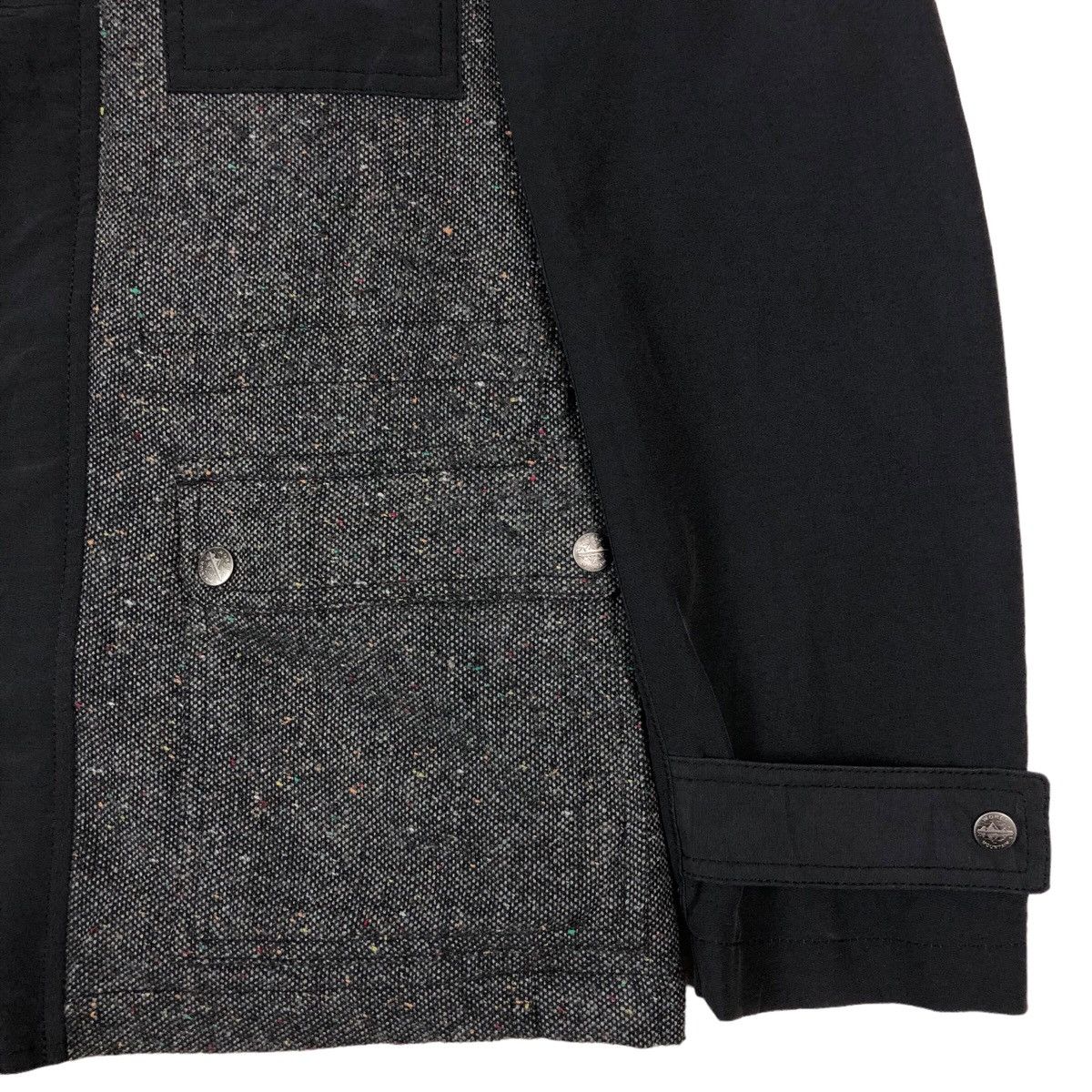 Japanese Brand Japanese Two Colour Block Utility Hoodie Jacket Size US M / EU 48-50 / 2 - 4 Thumbnail
