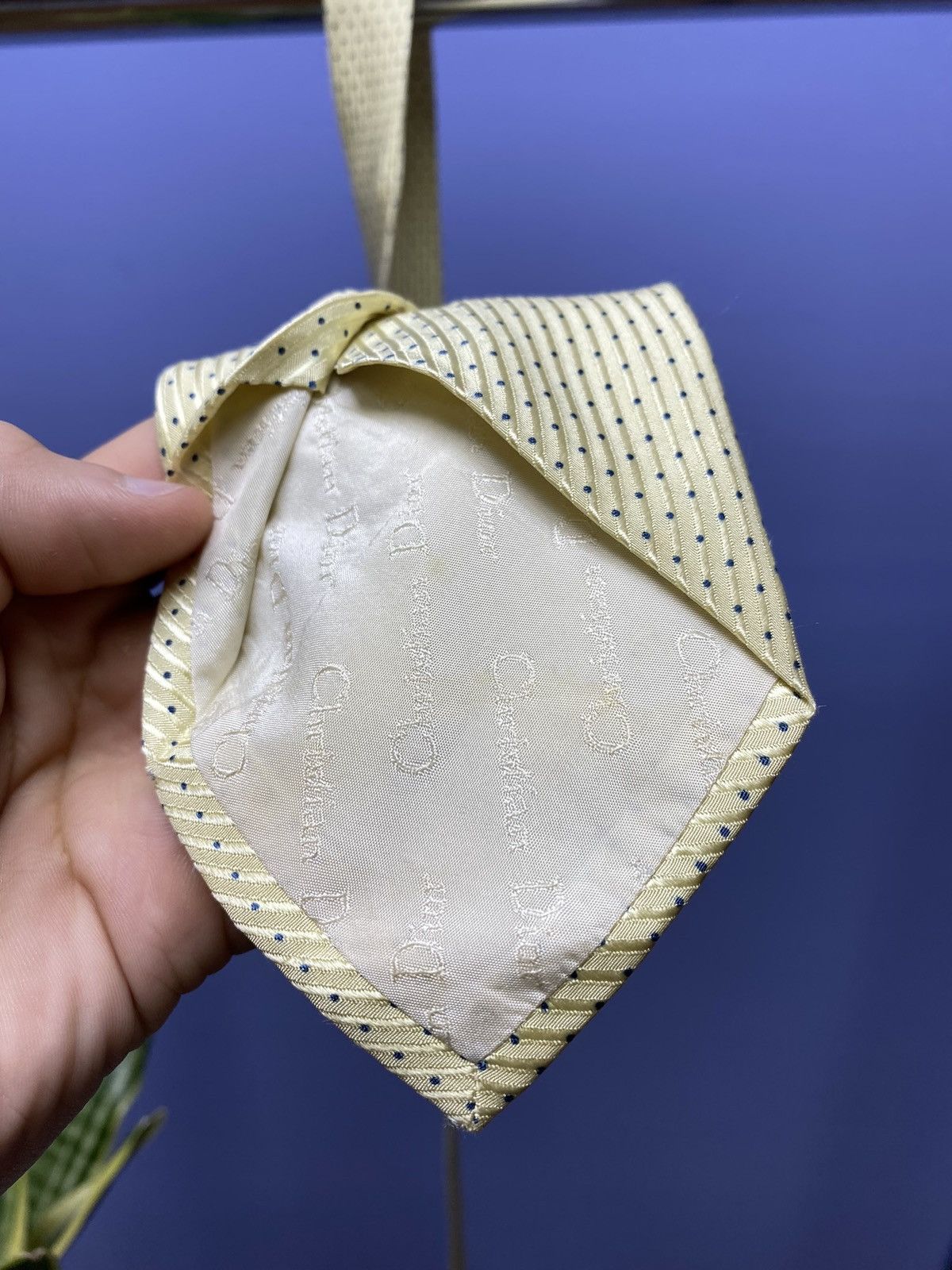Christian Dior Monsieur × Vintage Christian Dior Vintage Silk Tie Size ONE SIZE - 15 Thumbnail