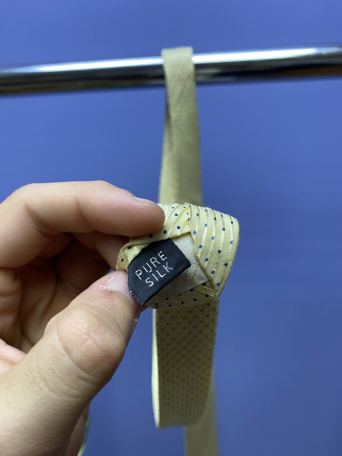 Christian Dior Monsieur × Vintage Christian Dior Vintage Silk Tie Size ONE SIZE - 12 Thumbnail