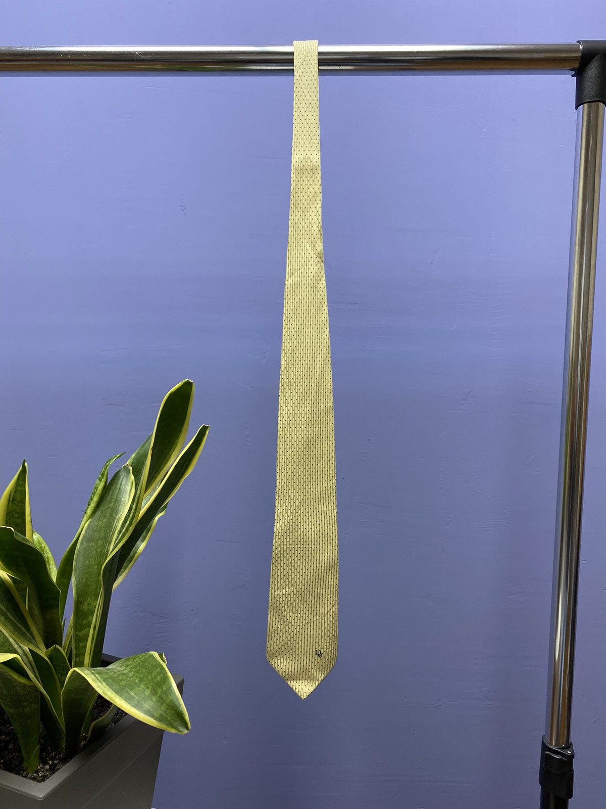 Christian Dior Monsieur × Vintage Christian Dior Vintage Silk Tie Size ONE SIZE - 4 Thumbnail