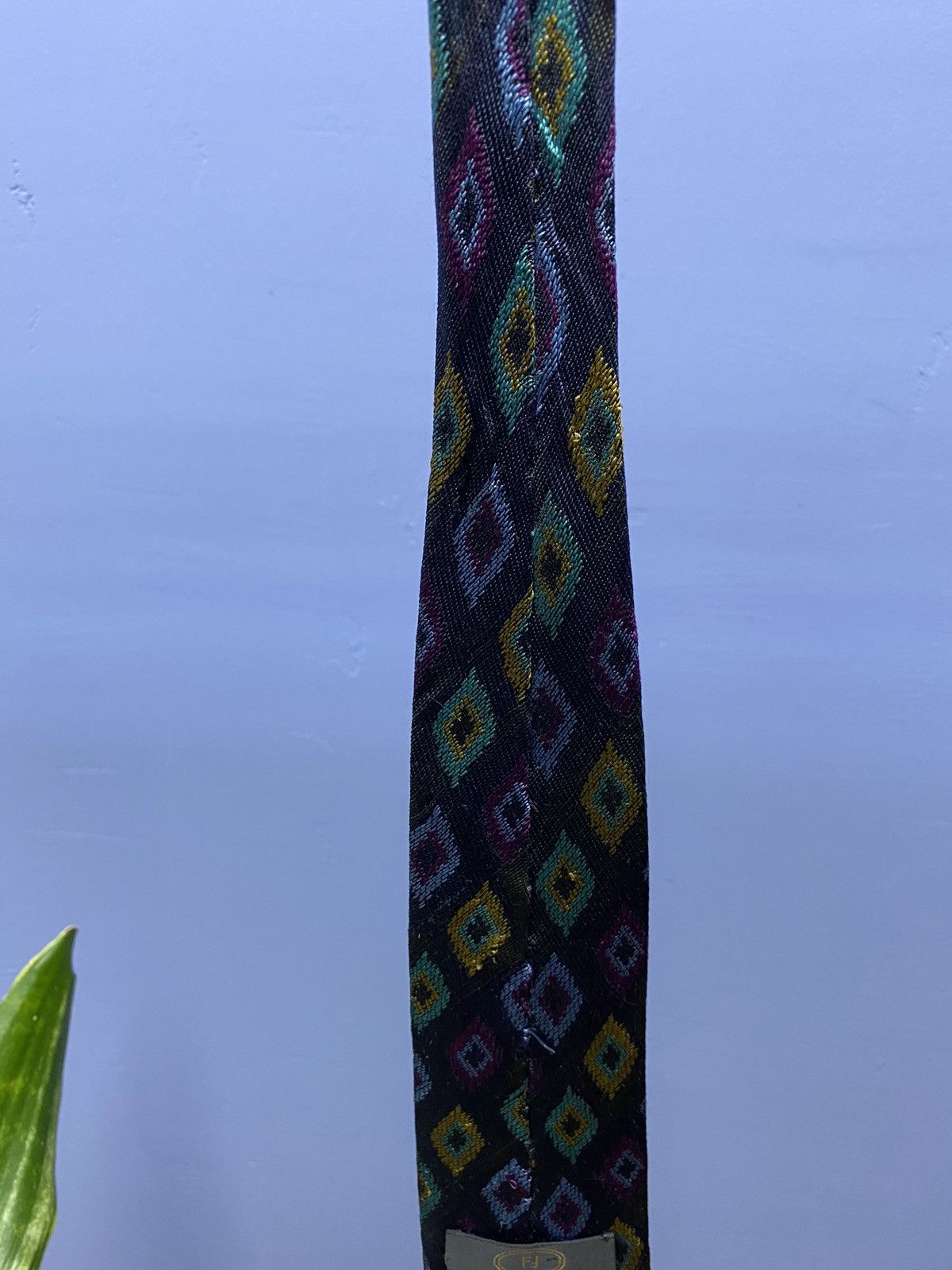 Fendi × Vintage Fendi Geometric Vintage Silk Tie Size ONE SIZE - 19 Thumbnail