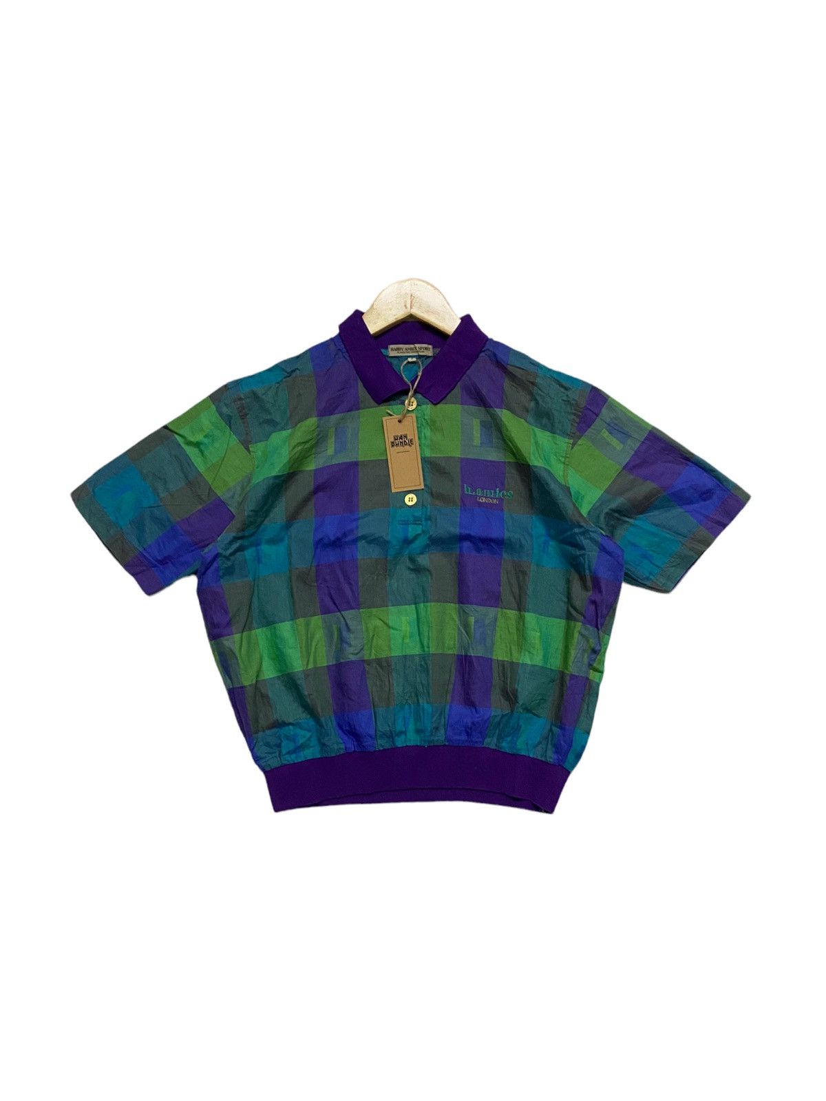 Hardy Amies × Vintage Vintage Hardy Amies Banded Woman Polo Shirt Size S / US 4 / IT 40 - 1 Thumbnail