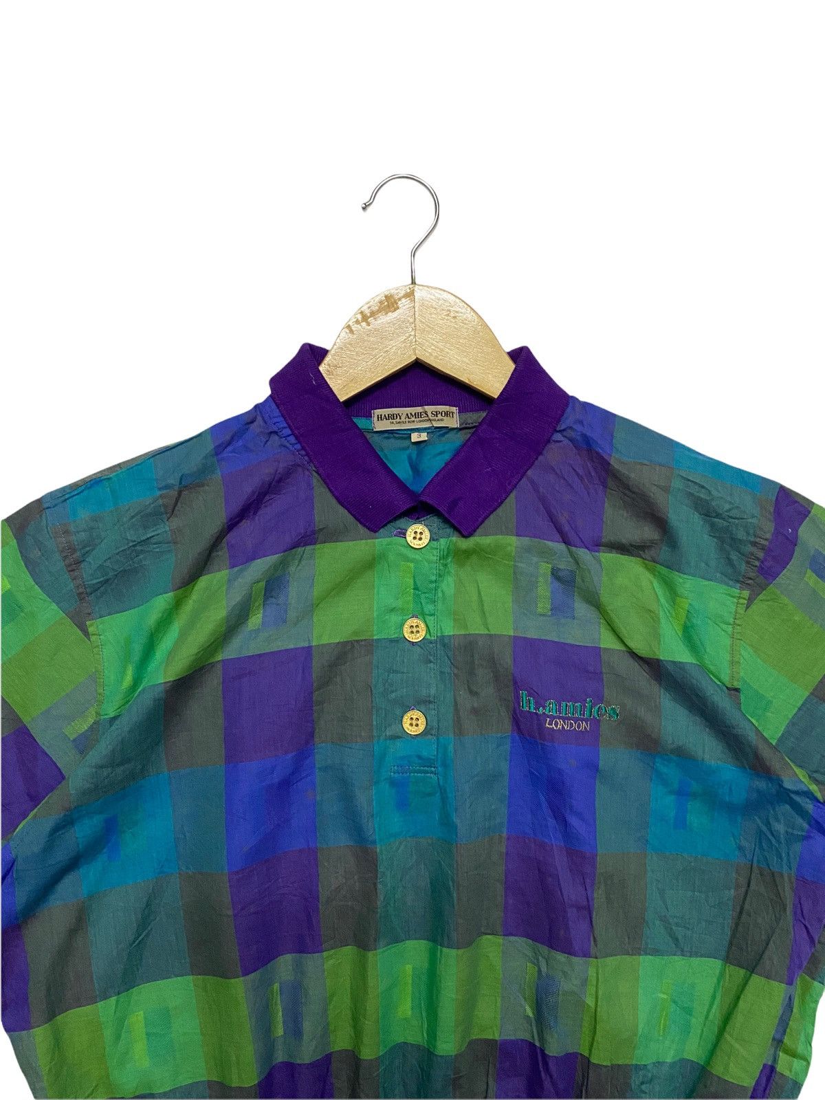 Hardy Amies × Vintage Vintage Hardy Amies Banded Woman Polo Shirt Size S / US 4 / IT 40 - 7 Thumbnail
