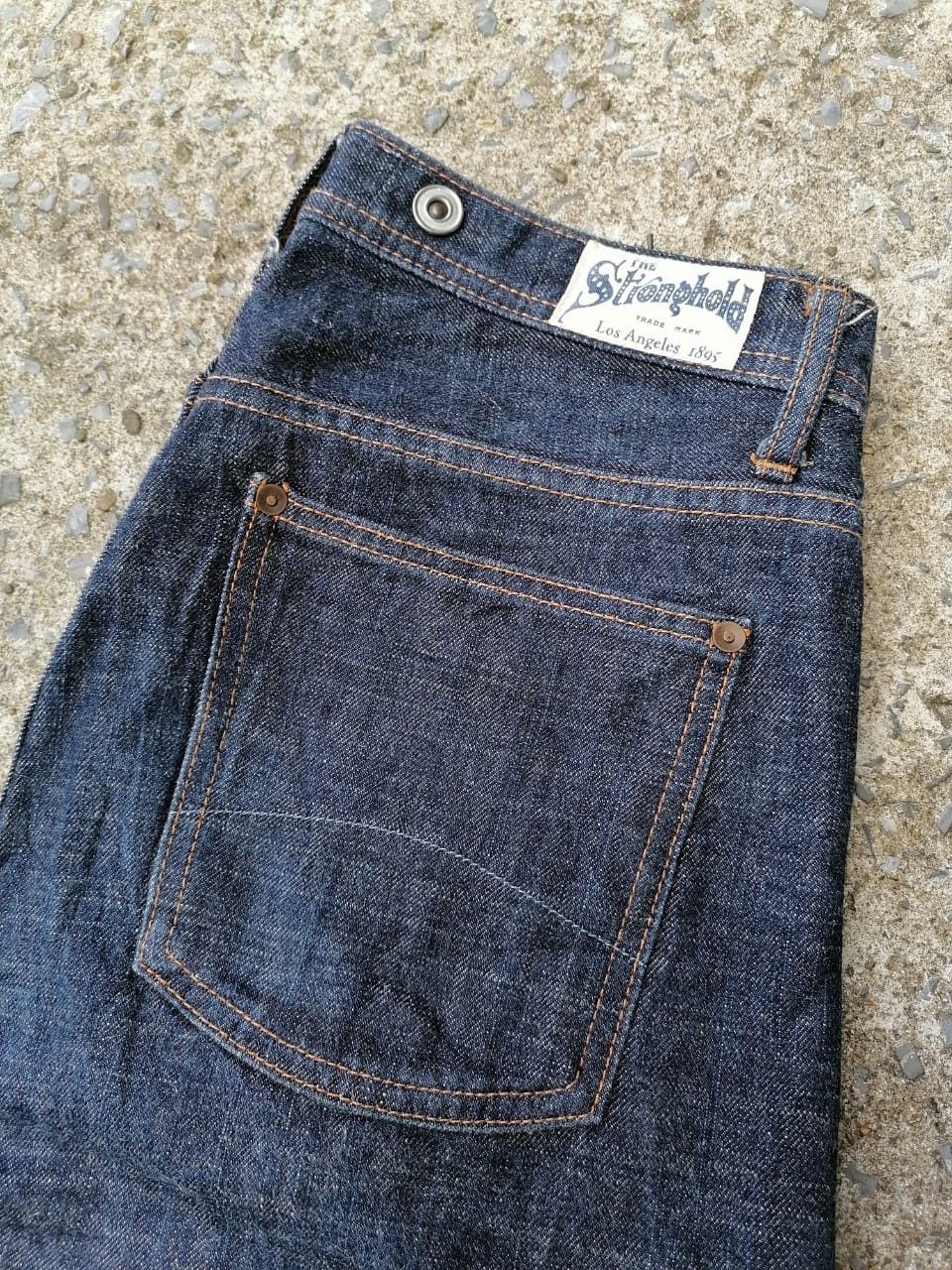The Stronghold The Stronghold Fly Button Selvedge Denim Jeans Size US 32 / EU 48 - 3 Thumbnail