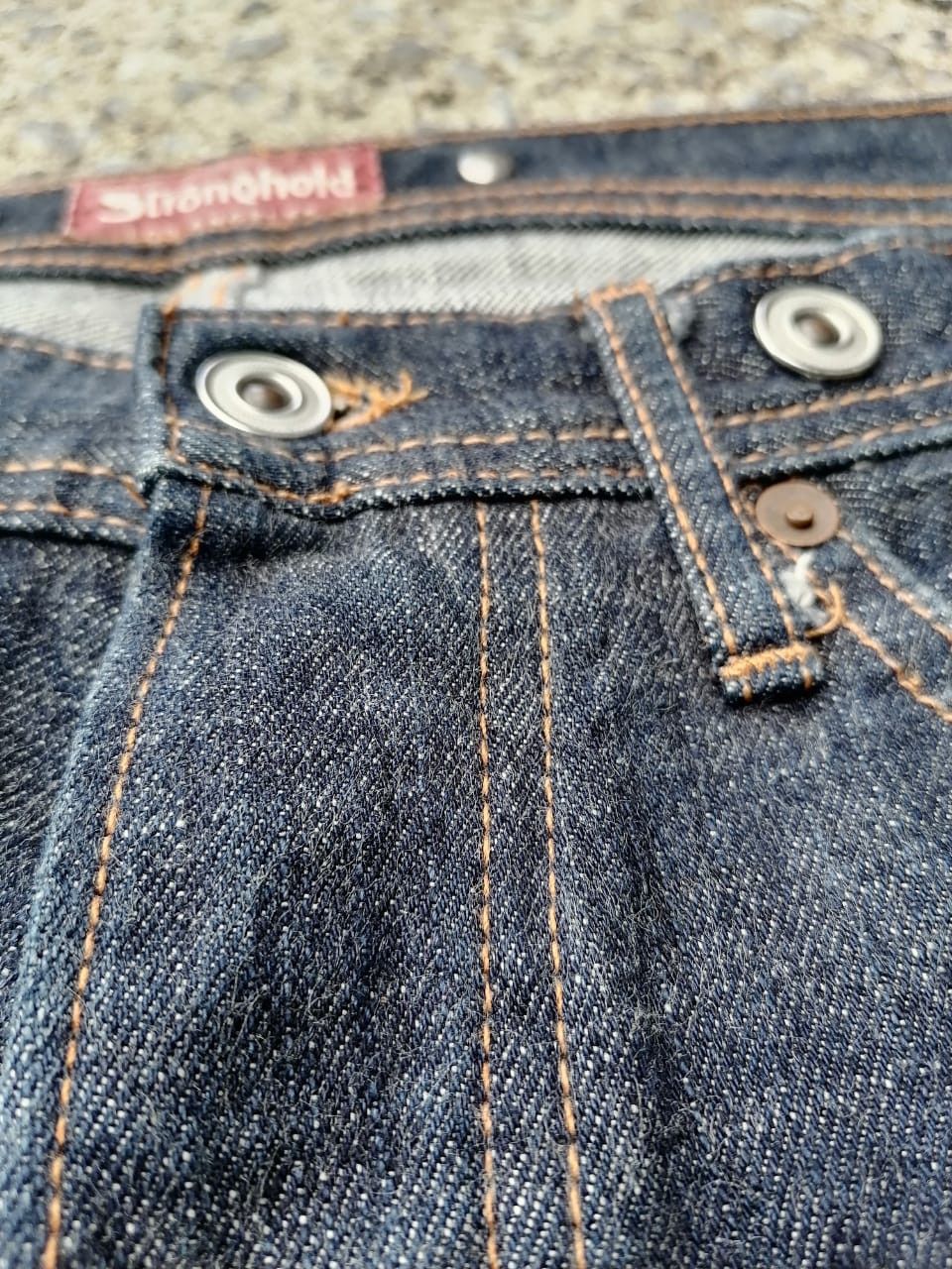 The Stronghold The Stronghold Fly Button Selvedge Denim Jeans Size US 32 / EU 48 - 2 Thumbnail
