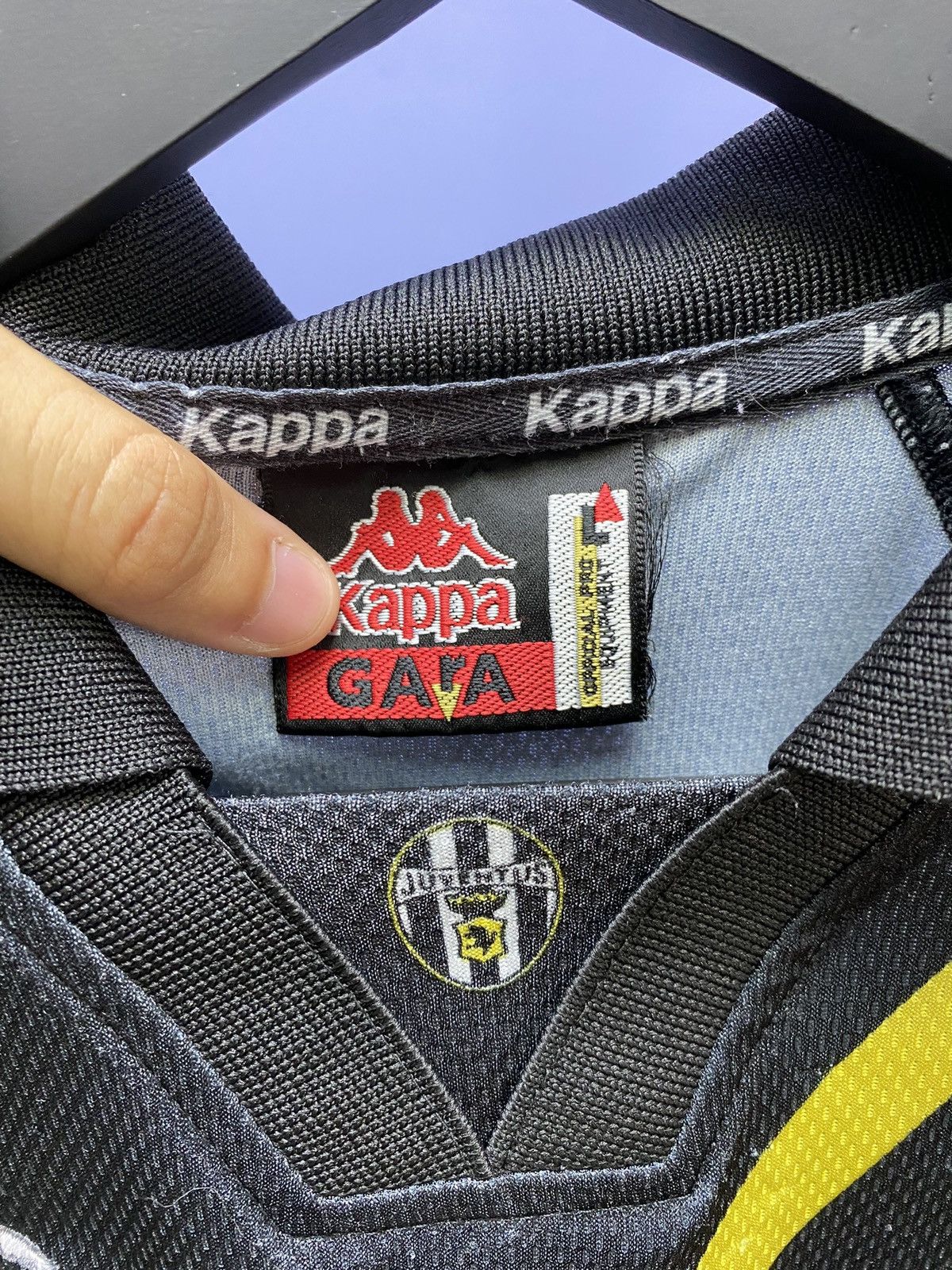 Kappa × Vintage Kappa 1995 1996 Juventus Third Sony Minidisk Soccer Jersey Size US L / EU 52-54 / 3 - 6 Thumbnail