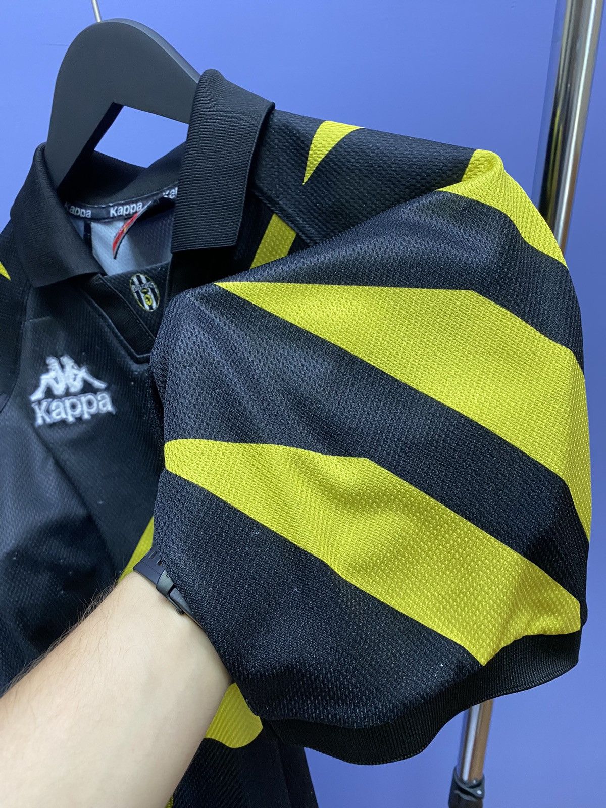 Kappa × Vintage Kappa 1995 1996 Juventus Third Sony Minidisk Soccer Jersey Size US L / EU 52-54 / 3 - 18 Thumbnail