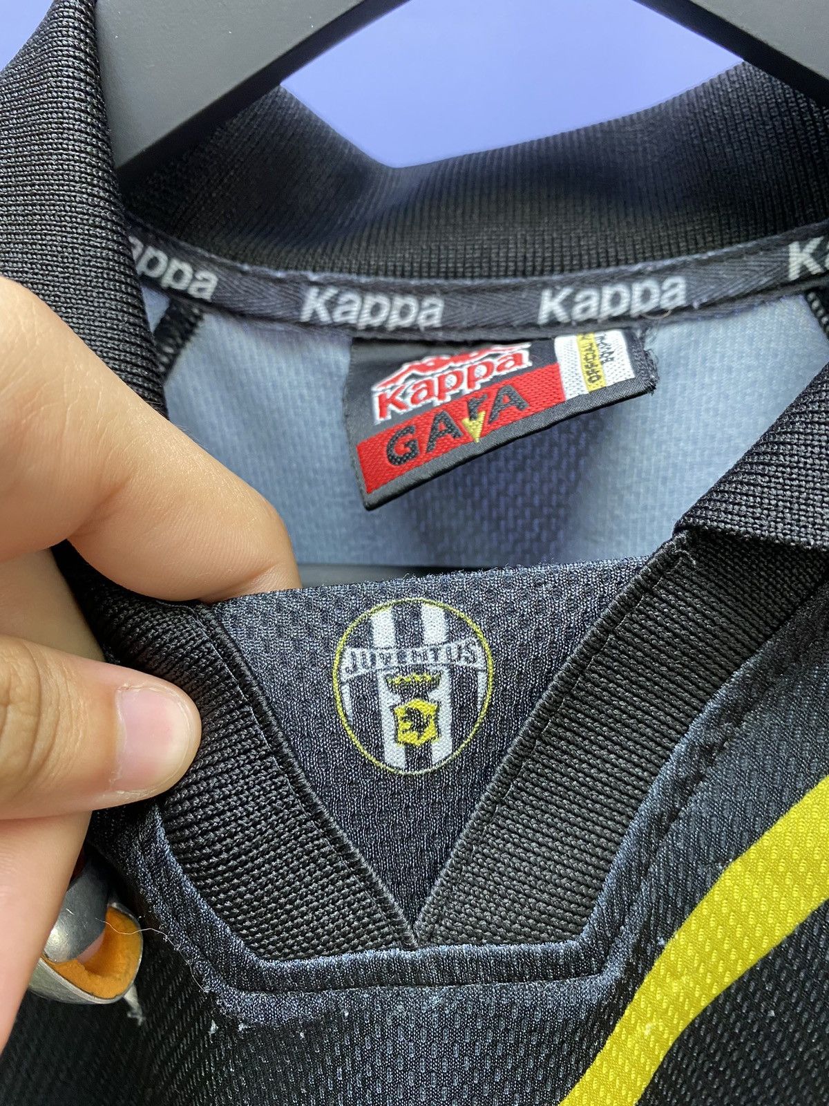 Kappa × Vintage Kappa 1995 1996 Juventus Third Sony Minidisk Soccer Jersey Size US L / EU 52-54 / 3 - 7 Thumbnail