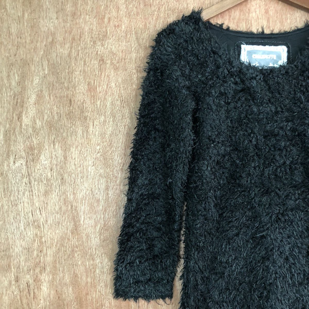 Homespun Knitwear Emsexcite Black Mohair Shag Shaggy Knitwear Size US S / EU 44-46 / 1 - 7 Thumbnail