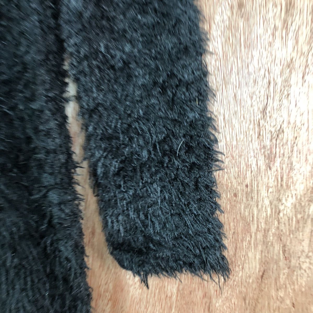 Homespun Knitwear Emsexcite Black Mohair Shag Shaggy Knitwear Size US S / EU 44-46 / 1 - 4 Thumbnail